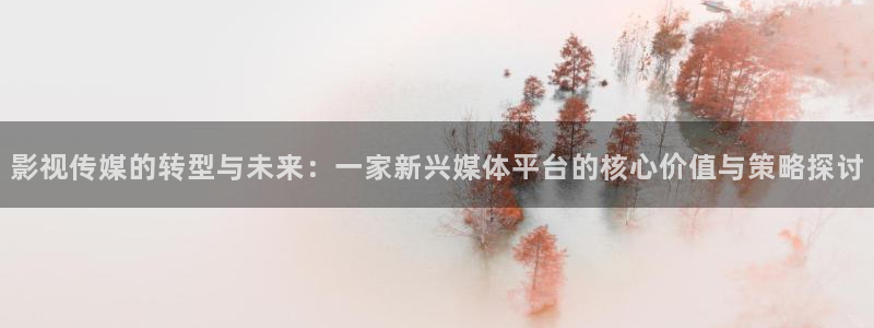 青苹果影院私人影院：影视传媒的转型与未来：一家新兴媒体平台的核心价值与策略探讨