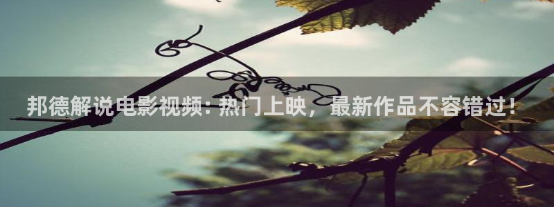 青苹果影视网站：邦德解说电影视频: 热门上映，最新作品不容错过！